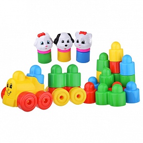 Конструктор «Колобок и компания», 25 деталей (Stellar, 03020_stell)